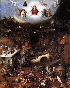 Hieronymus Bosch The last judgement oil painting on canvas